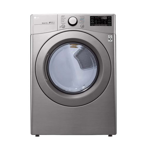 Secadora LG 20 kg Eléctrica con Sensor de Secado, Flow Sense™ y Smart Diagnosis™, Color Silver
